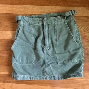 Free people green skirt